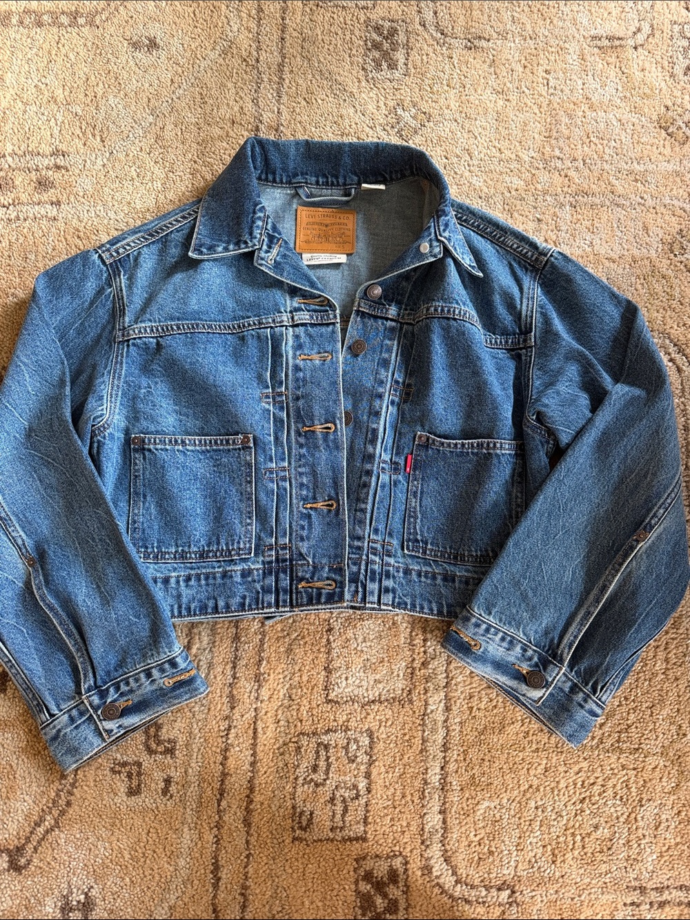 Levi's Cropped Denim Jacket
